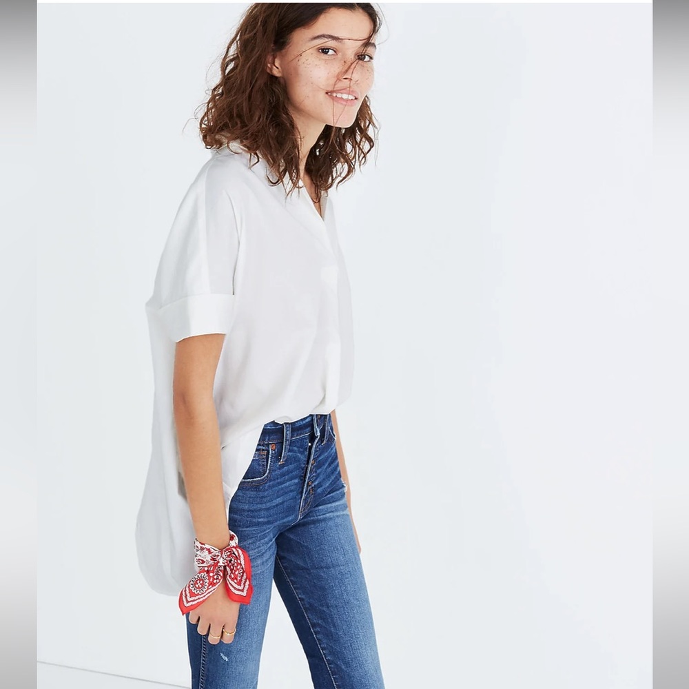 Madewell button blouse - Picture 3 of 4